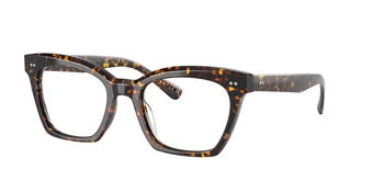 Das Bild zeigt die Oliver Peoples Fassung OV5566U 1741 leicht seitlich.